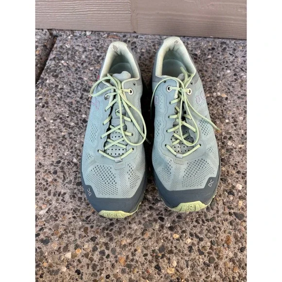 On Cloudventure Trail Running Shoes Women 7 Moss Olive Green Swiss Engineering - Picture 6 of 10